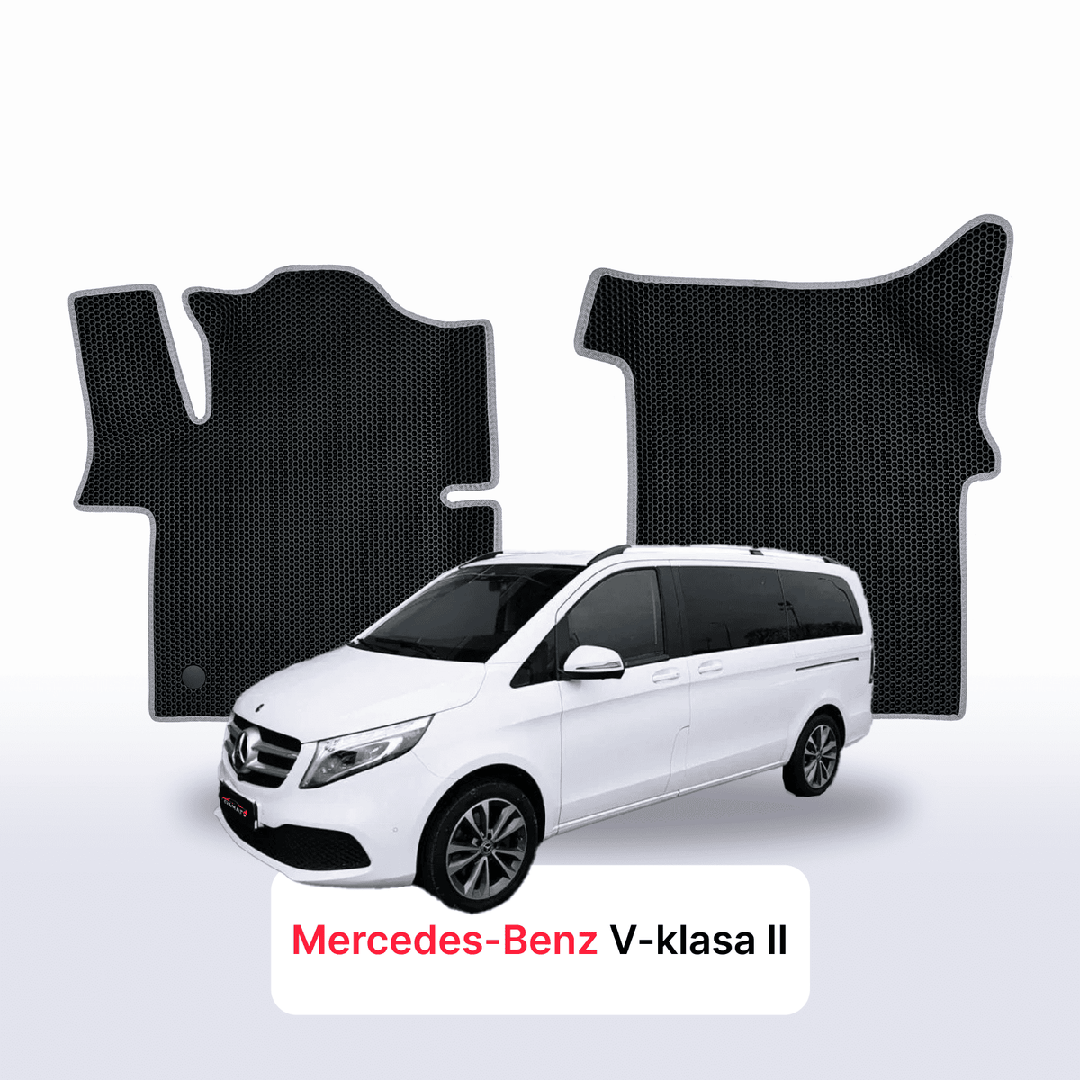 Tapis 3D EVA pour Mercedes-Benz Classe V (W447) 3 gén 2014-2027 MINIBUS LONG