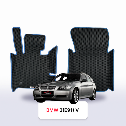 Tapis 3D EVA pour BMW 3(E91) 5 gén 2004-2013 BREAK