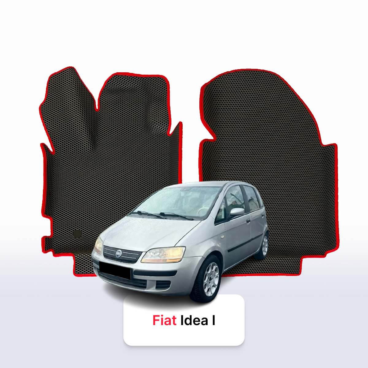Tapis 3D EVA pour Fiat Idea 1 gén 2003-2012 MONOSPACE