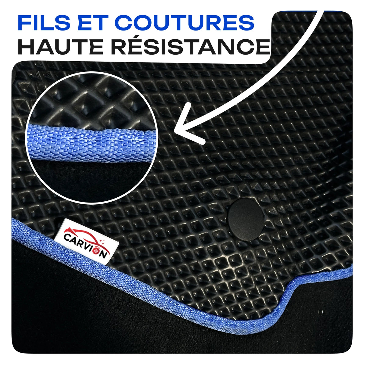 Fils et coutures haute résistance