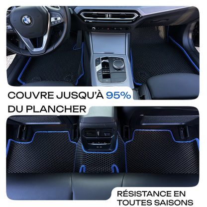 Couvre jusqu’à 95 % du plancher et résiste en toutes saisons