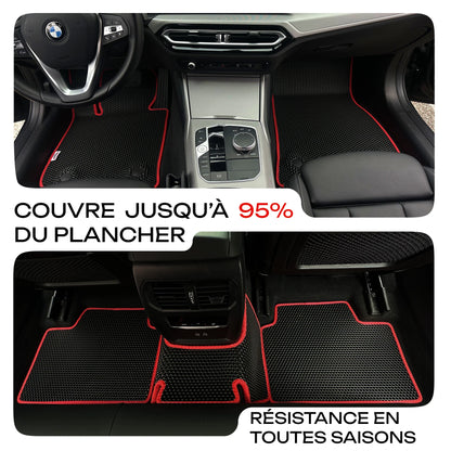 Couvre jusqu’à 95 % du plancher et résiste en toutes saisons