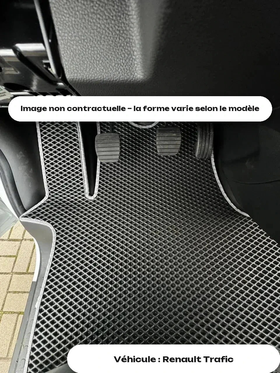 Image non contractuelle – la forme varie selon le modèle — Véhicule : Renault Trafic