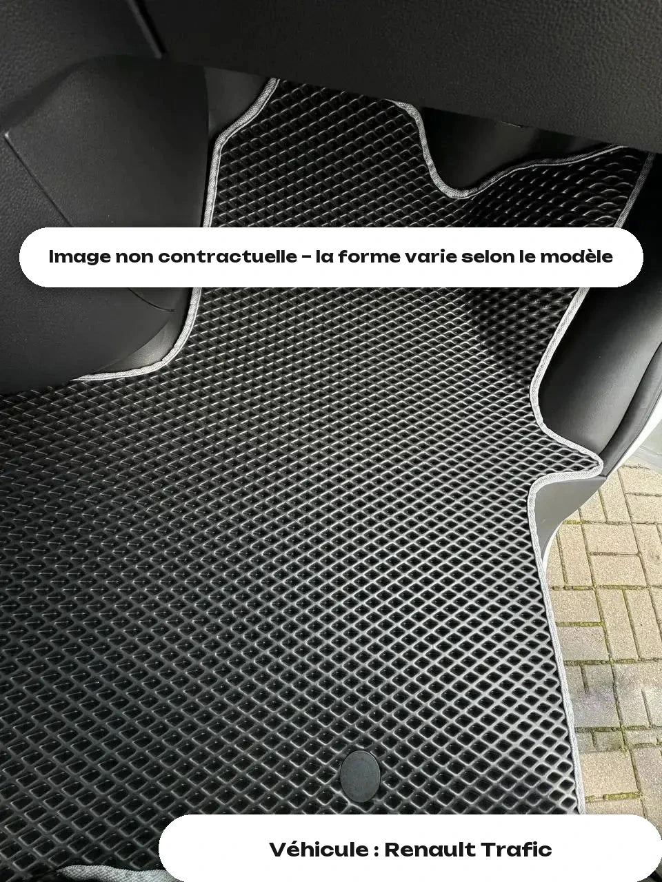 Image non contractuelle – la forme varie selon le modèle — Véhicule : Renault Trafic