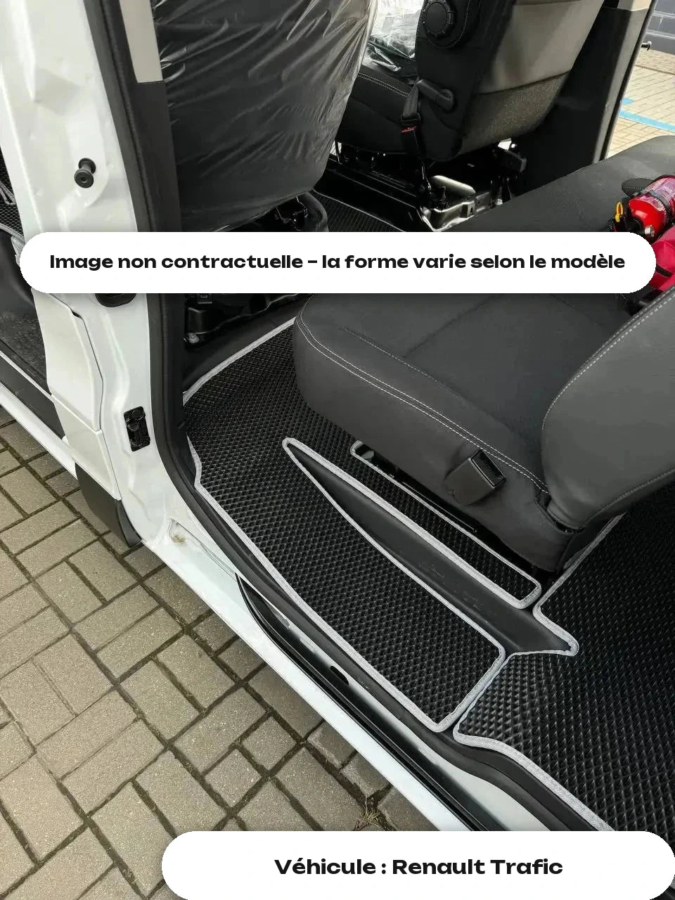 Image non contractuelle – la forme varie selon le modèle — Véhicule : Renault Trafic