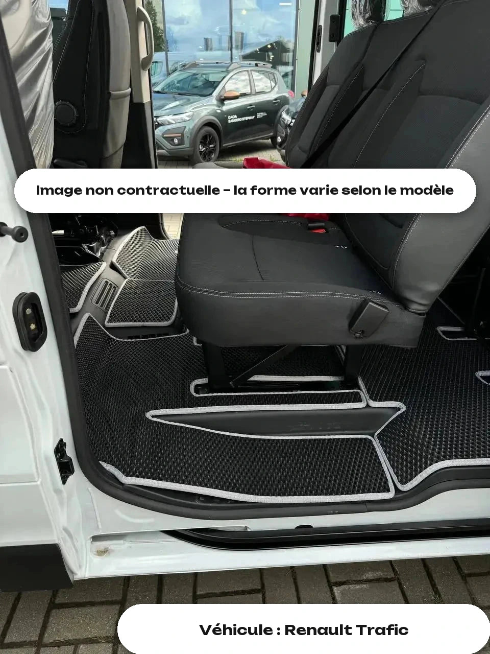Image non contractuelle – la forme varie selon le modèle — Véhicule : Renault Trafic