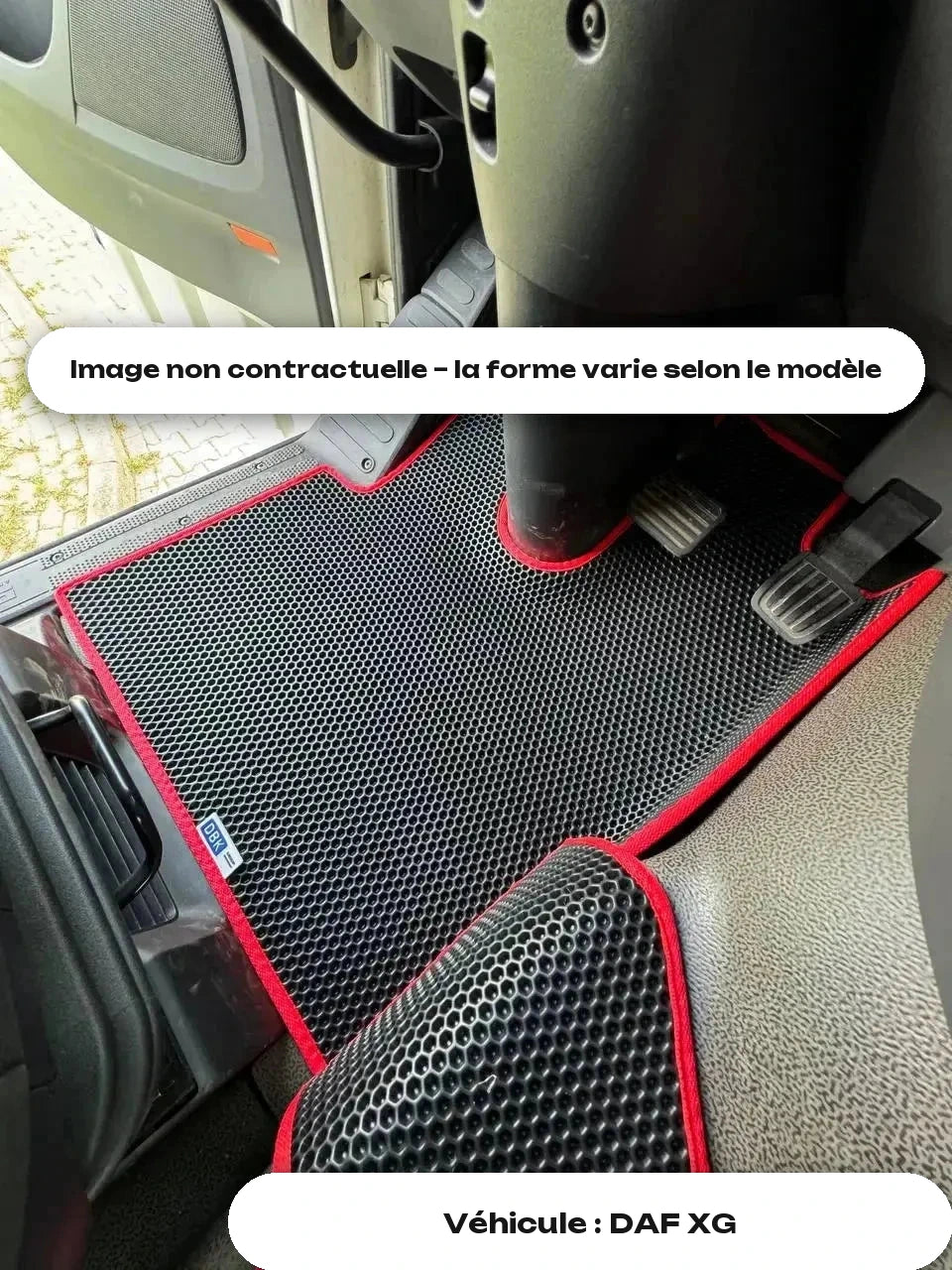 Image non contractuelle – la forme varie selon le modèle — Véhicule : DAF XG