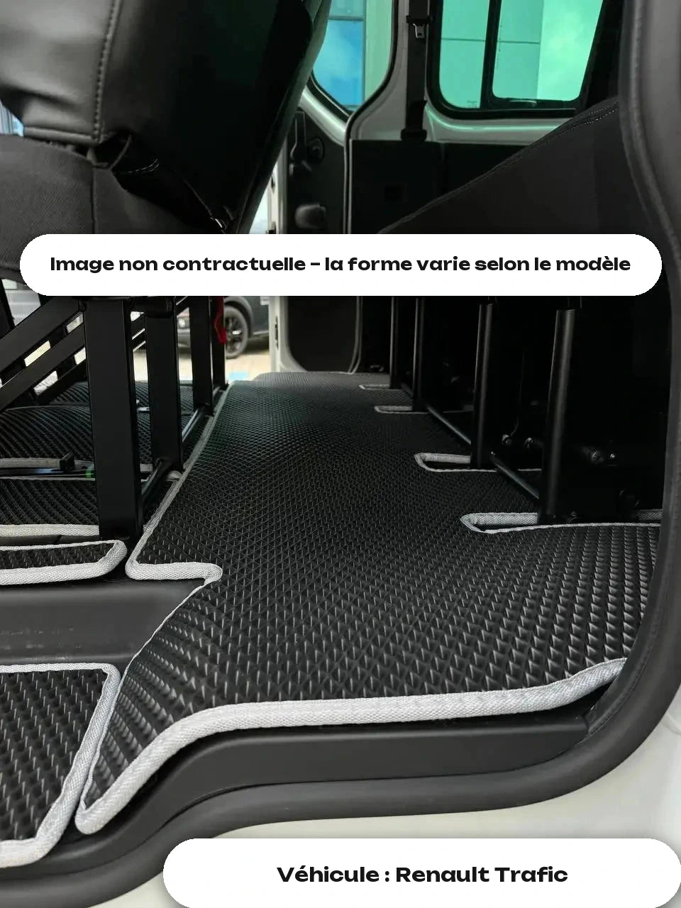 Image non contractuelle – la forme varie selon le modèle — Véhicule : Renault Trafic