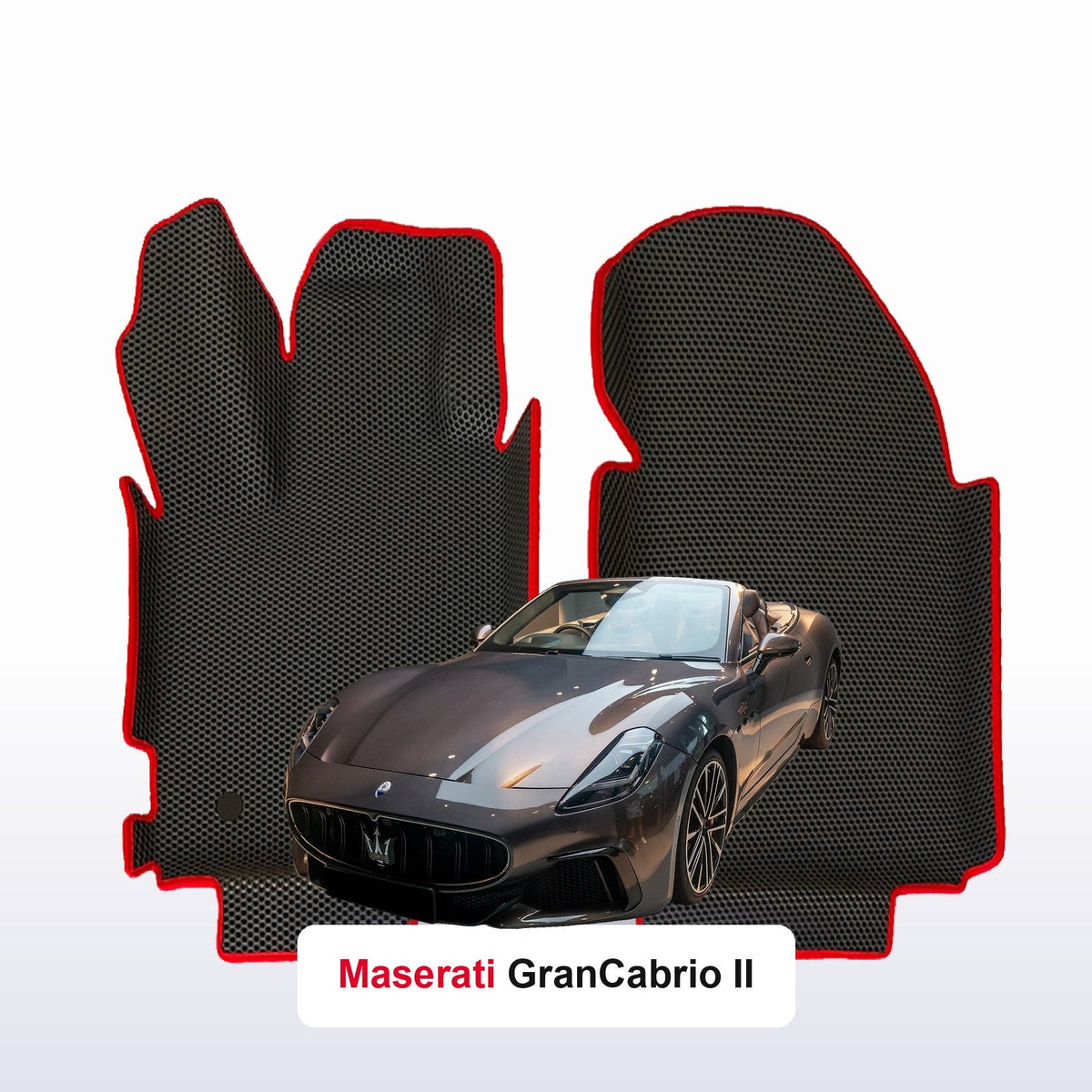 Tapis 3D EVA pour Maserati GranCabrio 2 gén 2024-2028 CABRIOLET
