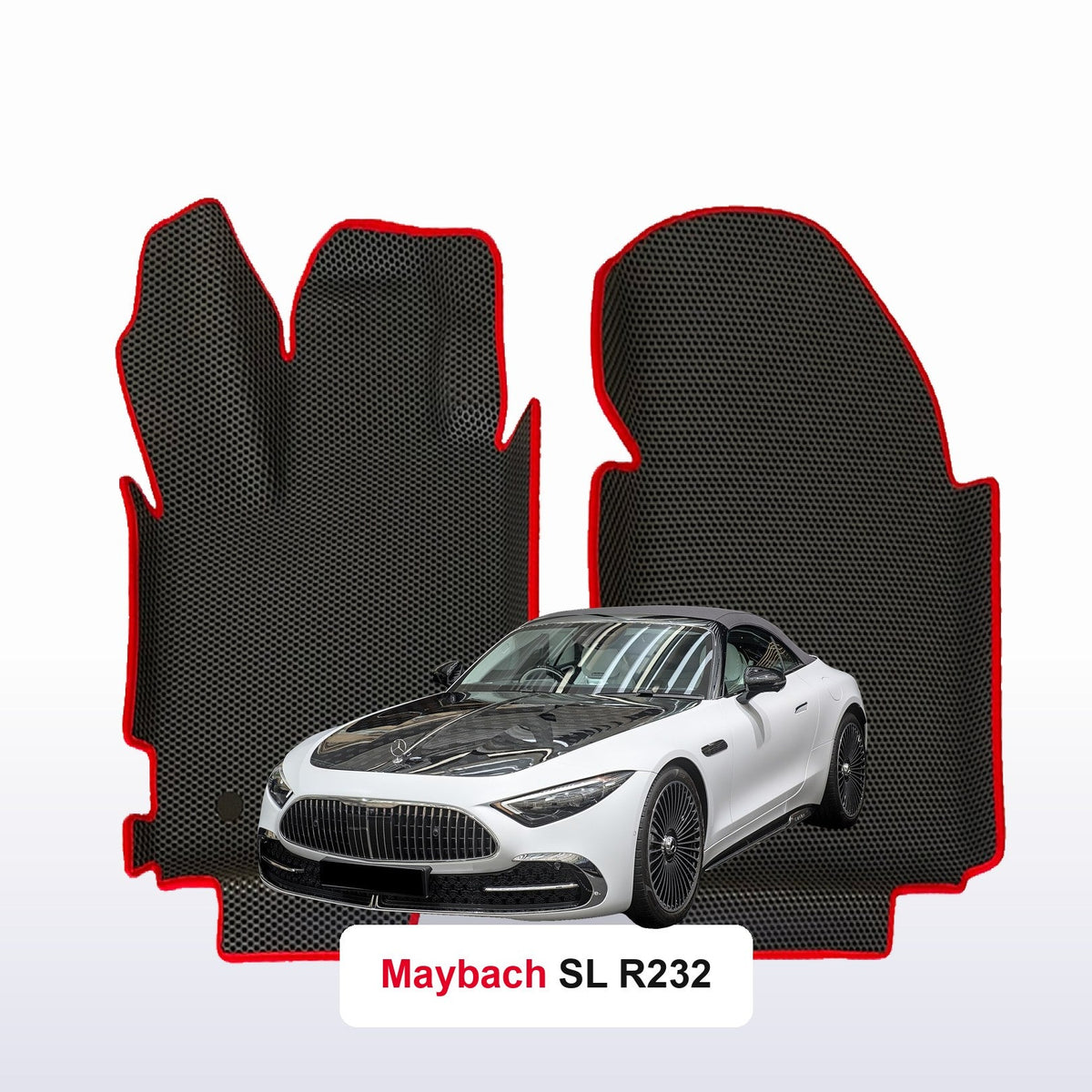 Tapis 3D EVA pour Maybach SL(R232) 1 gén 2022-2028 CABRIOLET