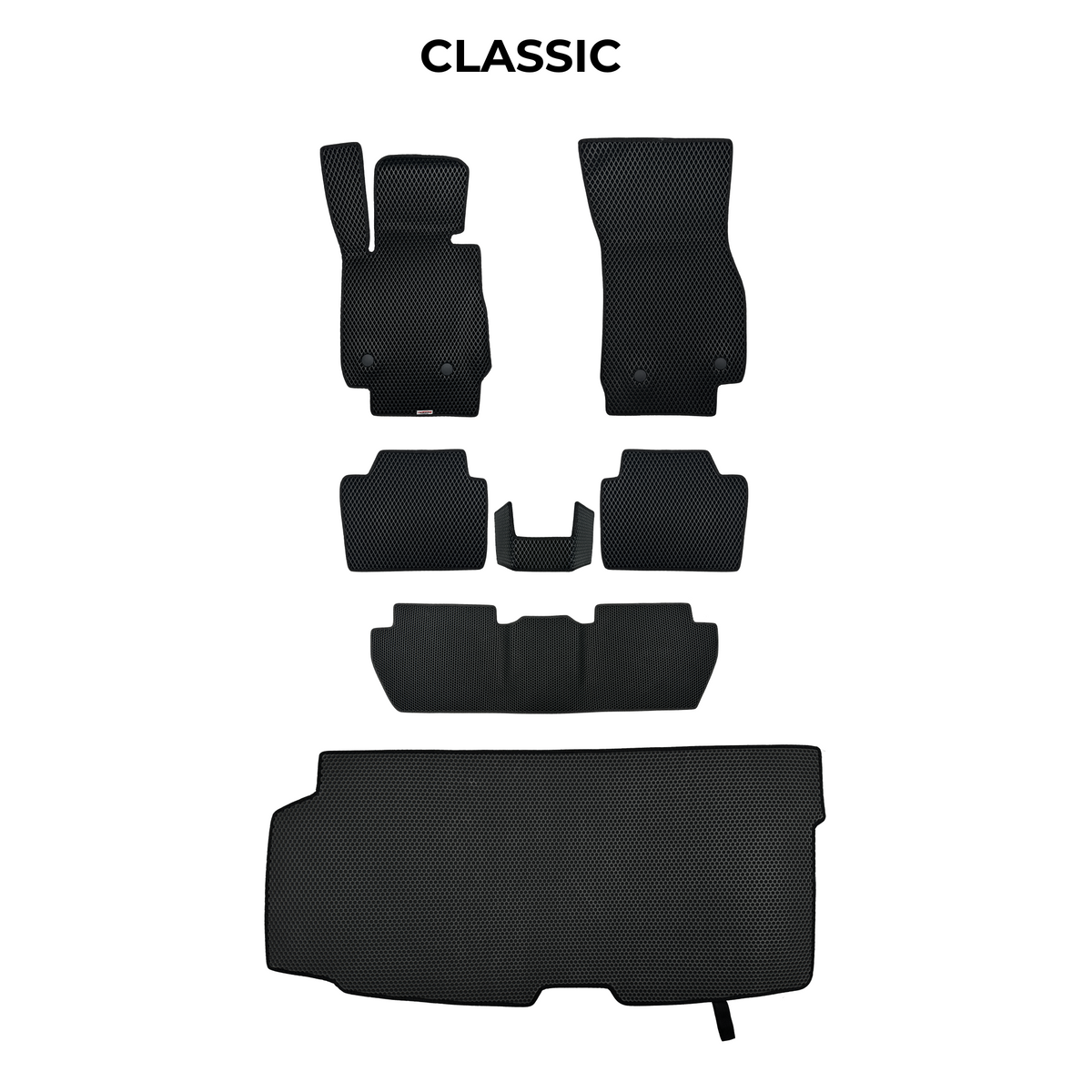 Tapis 3D EVA pour BAIC BJ60 1 gén 2022-2027 SUV 7 PLACES