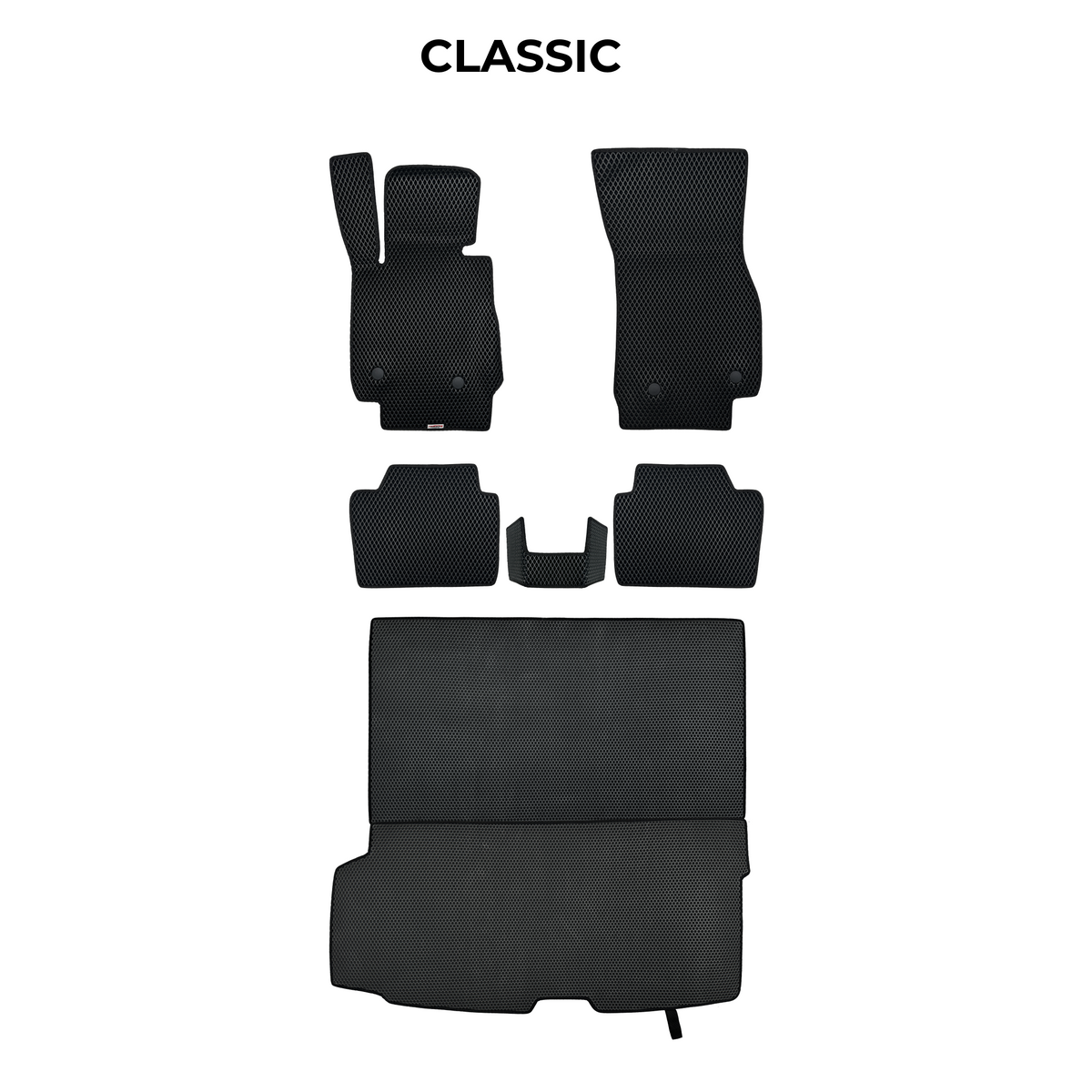 Tapis 3D EVA pour Toyota Sequoia (XK60) 2 gén 2008-2022 SUV 7 PLACES