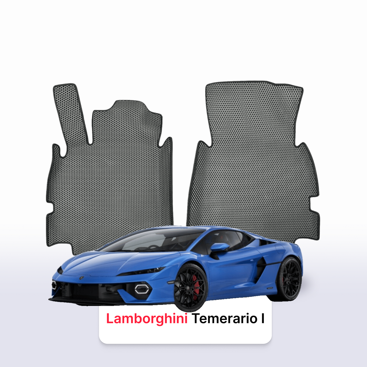 Tapis 3D EVA pour Lamborghini Temerario 1 gén 2024-2027 COUPÉ