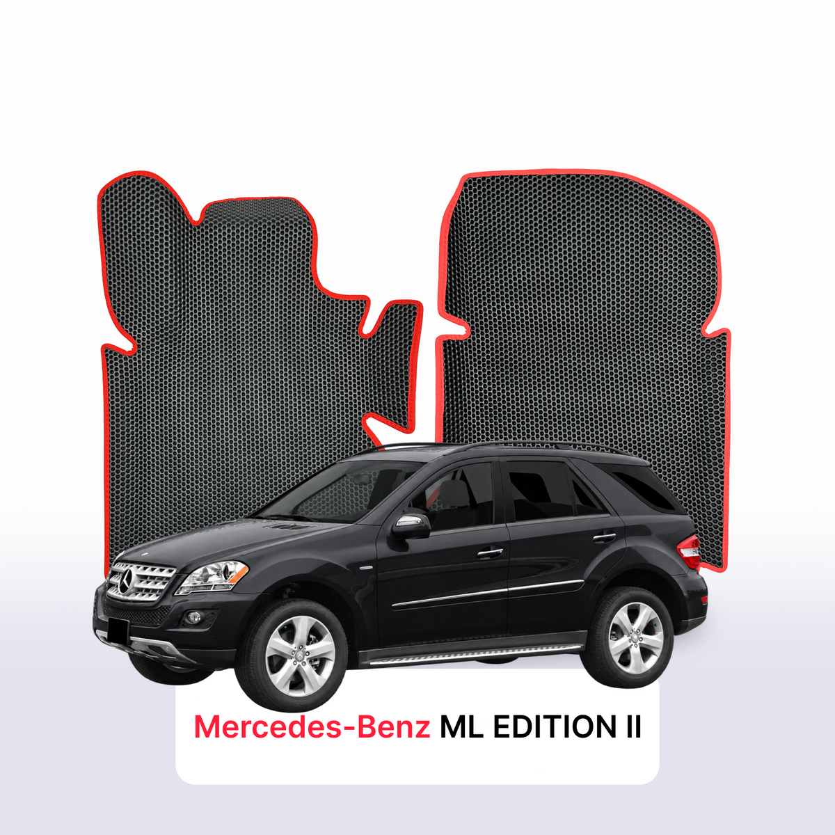 Tapis 3D EVA pour Mercedes-Benz ML Edition 2 gén (W164) 2005-2011 SUV