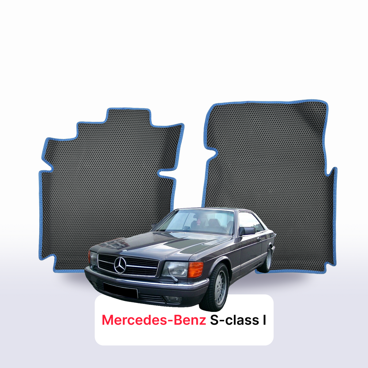 Tapis 3D EVA pour Mercedes-Benz S-klasa 1 gén (C126) 1981-1992 COUPÉ