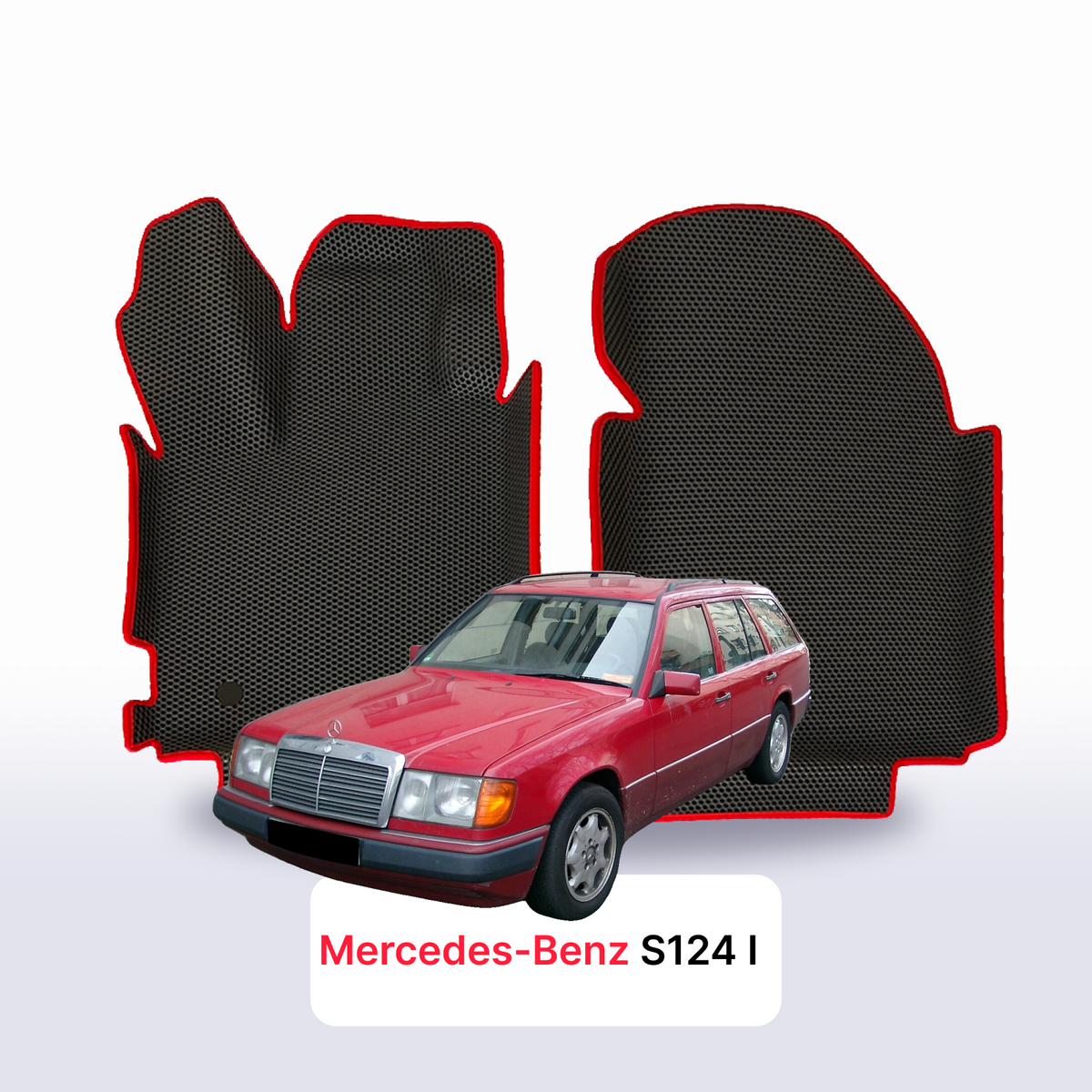 Tapis 3D EVA pour Mercedes-Benz S124 1984–1993 BREAK
