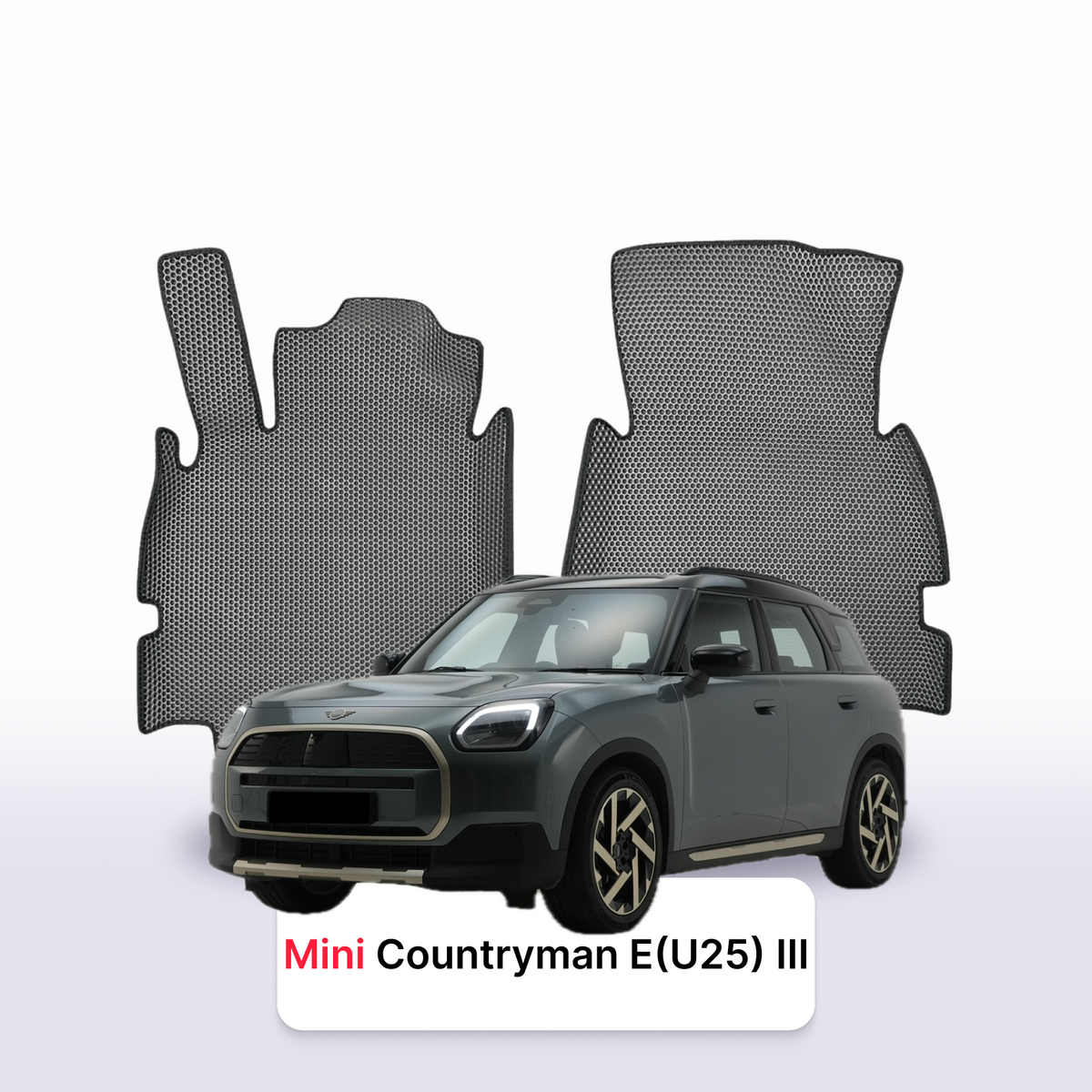 Tapis 3D EVA pour Mini Countryman E (U25) 3 gén 2023-2026 SUV 5 PORTES