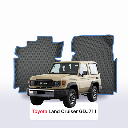 Tapis 3D EVA pour Toyota Land Cruiser GDJ71 z arabii 1 gén 2024-2027 SUV 3 PORTES