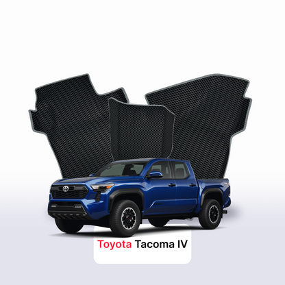 Tapis 3D EVA pour Toyota Tacoma 4 gén 2024-2027 PICK-UP DOUBLE CABINE