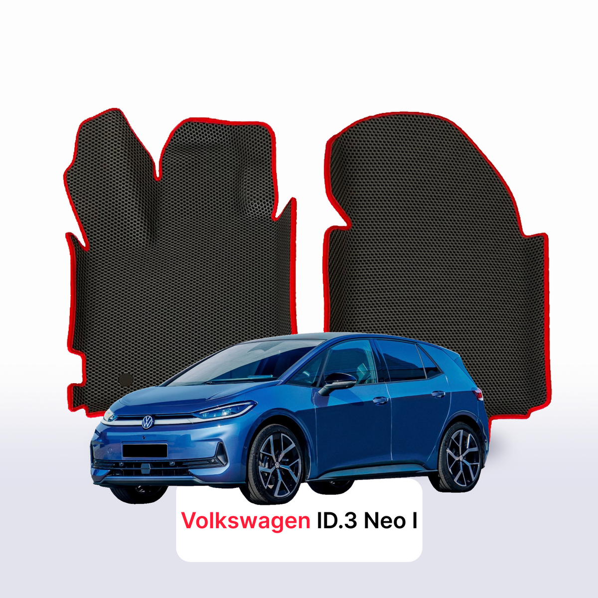 Tapis 3D EVA pour Volkswagen ID.3 Neo I gén 2026-2028 BERLINE À HAYON 5 PORTES